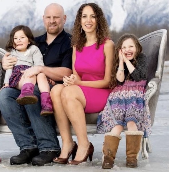 The Marino family in Alaska
